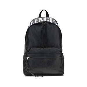Balenciaga Black Lamb Ovis Aries Aries Backpack