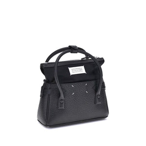Margiela Black Calf Leather Bos Taurus Handbag