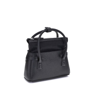 Margiela Black Calf Leather Bos Taurus Handbag