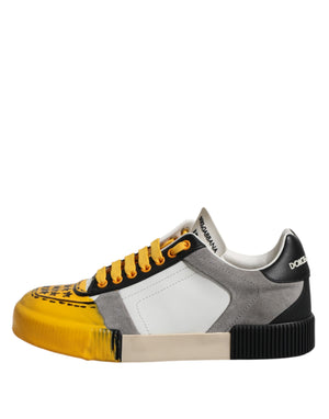 Dolce & Gabbana Multicolor MIAMI Low Top Sneakers Shoes