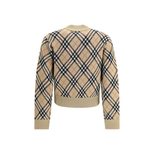 Burberry Beige Wool Cardigan