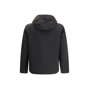 Woolrich Black Polyester Shell Jacket