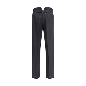 Margiela Black Wool Dress Pants