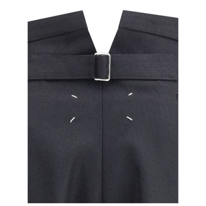 Margiela Black Wool Dress Pants