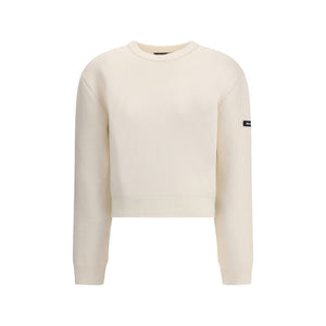 Balenciaga White Wool Sweatshirt