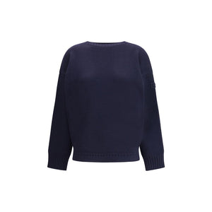 Chloé Blue Wool Sweatshirt