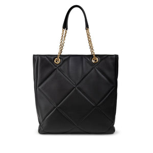 Dolce & Gabbana Black Leather Tote Bag