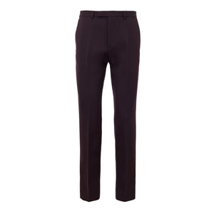 Gucci Bordeaux Wool Dress Pants