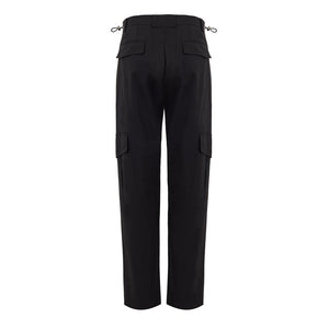 Dolce & Gabbana Black Cotton Cargo Pants