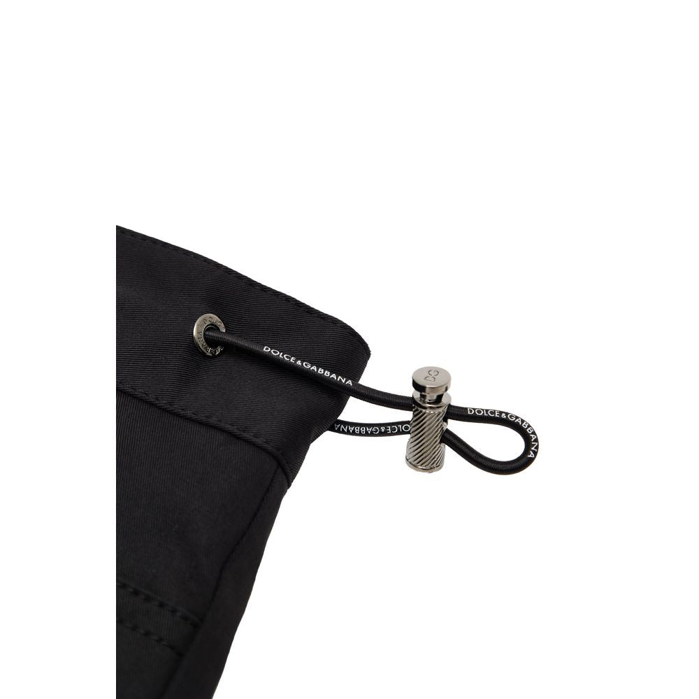 Dolce & Gabbana Black Cotton Cargo Pants