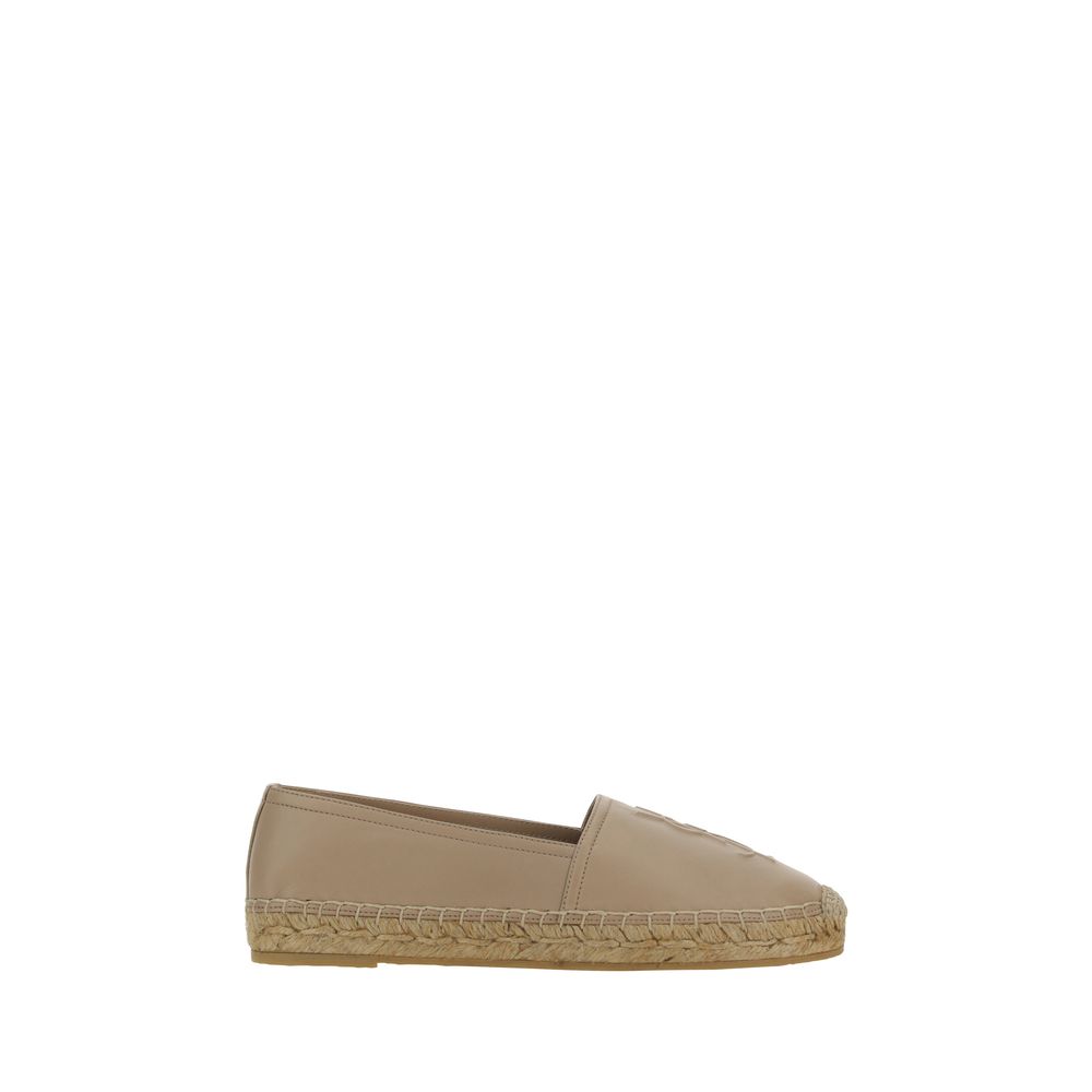 Saint Laurent Brown Lamb Ovis Aries Aries Espadrilles