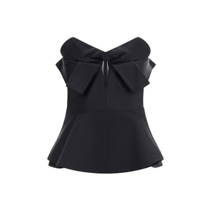 Alexander McQueen Black Polyester Top
