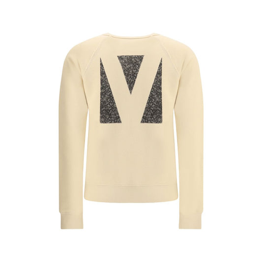 Valentino Beige Cotton Sweatshirt