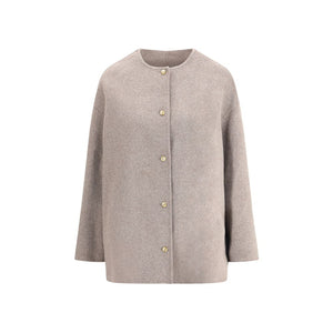 Loulou De Saison Gray Wool Coat