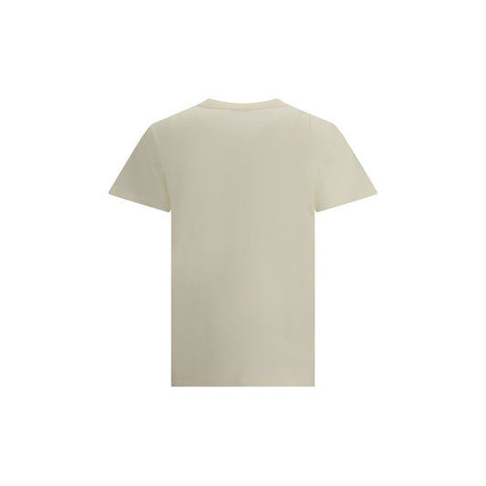 Moncler Cream Cotton T-Shirt