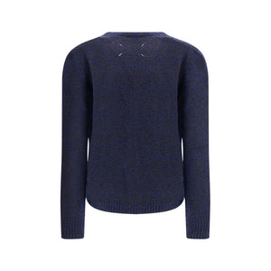 Margiela Blue Wool Cardigan