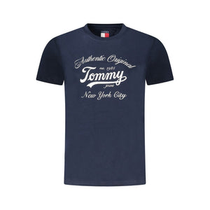 Tommy Hilfiger Blue Cotton Women T-Shirt