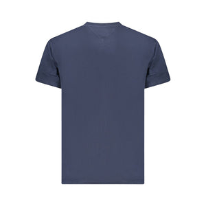 Tommy Hilfiger Blue Cotton Men T-Shirt