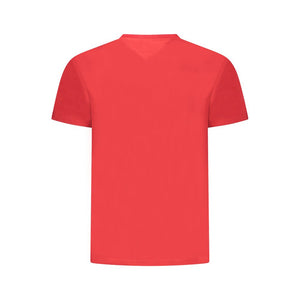 Tommy Hilfiger Red Cotton Men T-Shirt