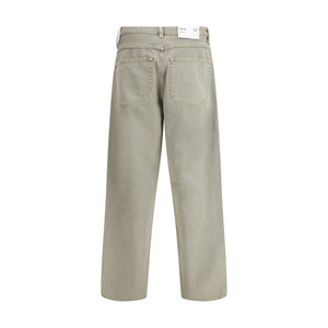 Agolde Gray Cotton Jeans Denim