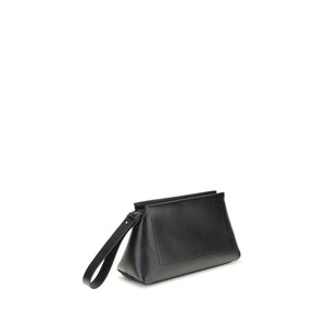 Givenchy Black Calf Leather Bos Taurus Clutch Bag