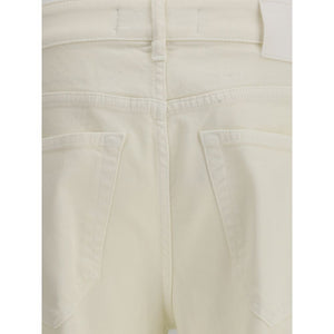 PT Torino Cream Cotton Slim Fit Jeans