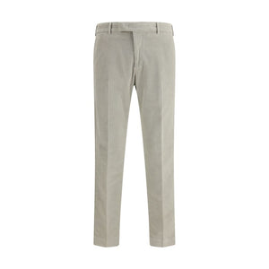 PT Torino Gray Cotton Casual Pants