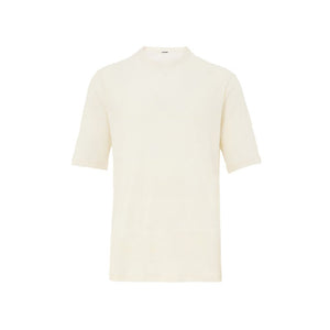 Jil Sander Beige Cotton T-Shirt