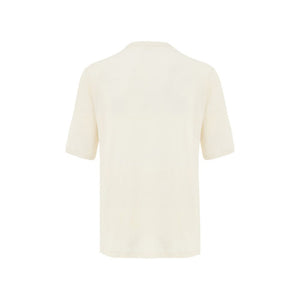 Jil Sander Beige Cotton T-Shirt