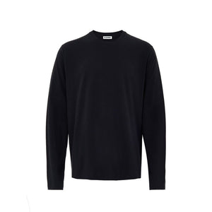 Jil Sander Black Cotton T-Shirt
