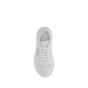 Prada White Rubber Athletic Sneakers