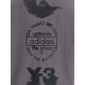 Y-3 Gray Cotton Sportswear