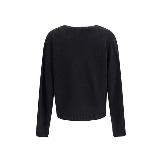 Fabiana Filippi Black Cashmere Cashmere Sweater