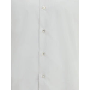 Finamore White Cotton Dress Shirt