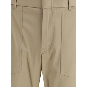 Brioni Beige Cotton Cargo Pants