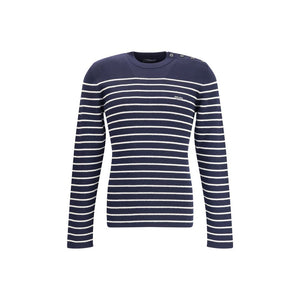 Prada Blue Fleece Wool Sweatshirt