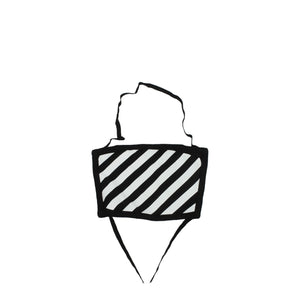 Off-White Black Cotton Facemask