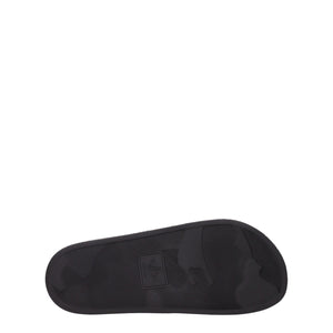 Valentino Garavani Black Cotton Slippers
