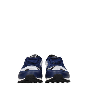 Valentino Garavani Gray Fabric Athletic Sneakers