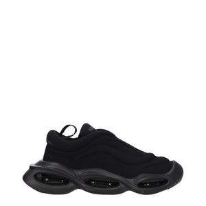 Dolce & Gabbana Black Fabric Chunky Sneakers