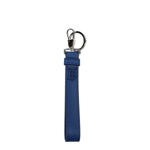Burberry Blue Leather Keychain
