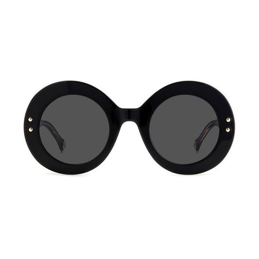 Carolina Herrera Black Acetate Sunglasses