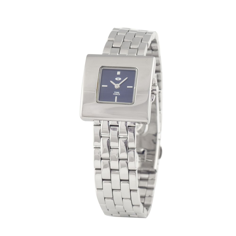 Time Force Silver Stainless Steel Dress Watch