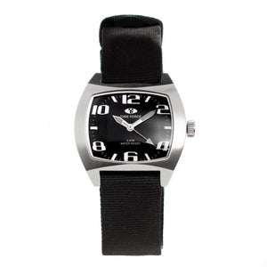 Time Force Black Nylon Sport Watch