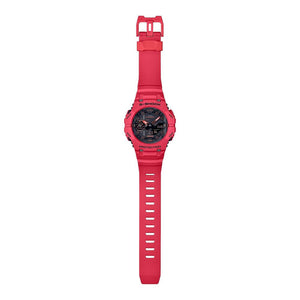 Casio Red Resin Sport Watch
