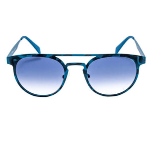 Italia Independent Blue Metal Sunglasses