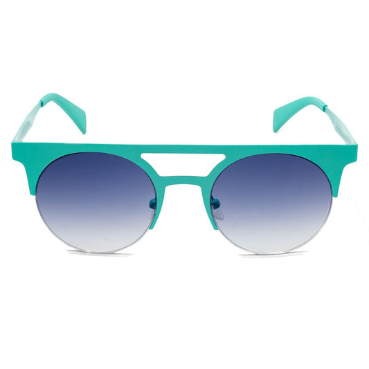 Italia Independent Blue Metal Sunglasses
