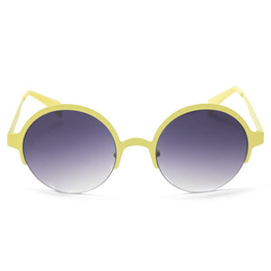 Italia Independent Yellow Metal Sunglasses