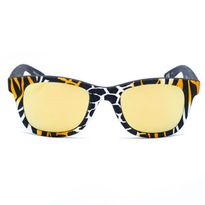 Italia Independent Orange Acetate Sunglasses