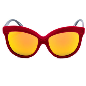 Italia Independent Red Acetate Sunglasses